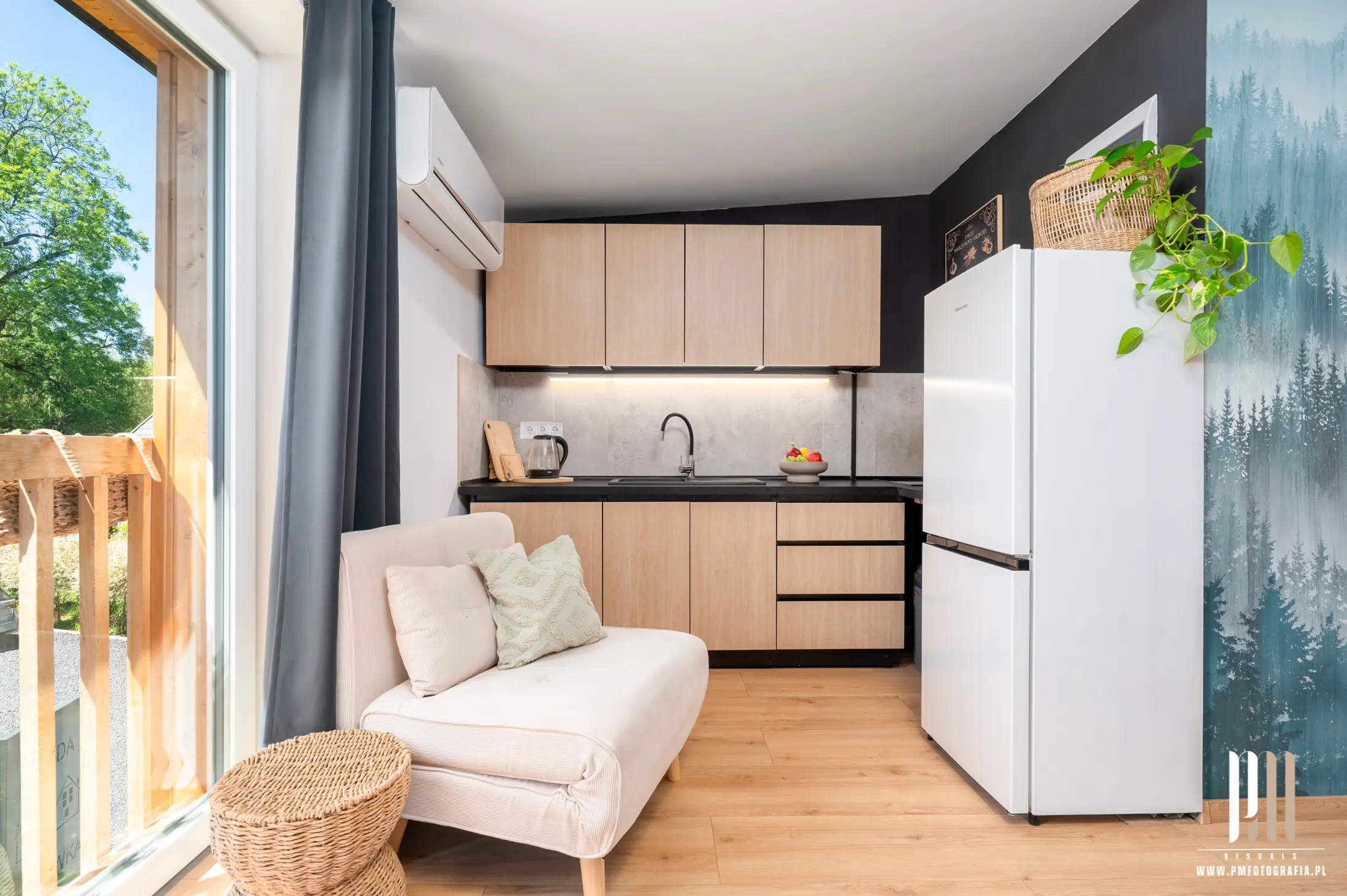 Jasne wnętrze apartamentu